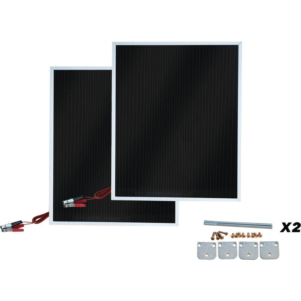 NATURE POWER Competition Solar 7-Watt Amorphous Solar Panel (2-Pack)