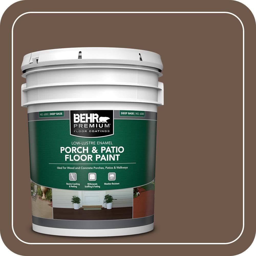 BEHR PREMIUM #N230-7 Low-Lustre Enamel Interior/Exterior Porch and Patio Floor Paint (1)