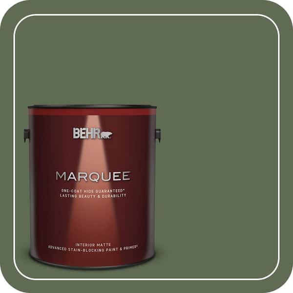 BEHR PREMIUM PLUS #430F-6 Inland Enamel Low Odor & Primer (4)