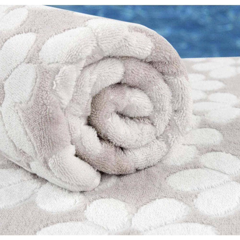 Unbranded Light Beige Cotton Soft Luxury Bath Towels (Set of 2) (2)