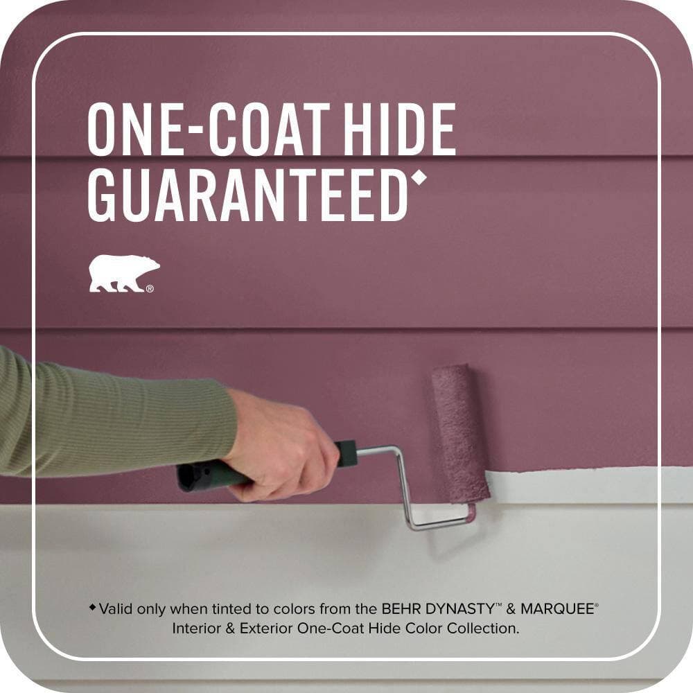 BEHR MARQUEE 5 gal. #T17-14 Artful Magenta Flat Exterior Paint & Primer (3)