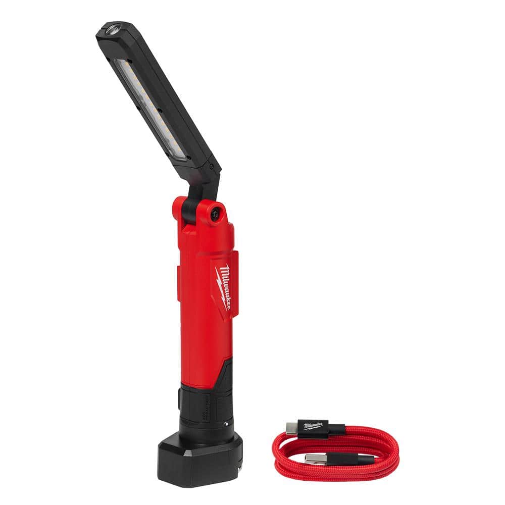Milwaukee 550 Lumens LED REDLITHIUM USB Stick Light with Magnet (2)