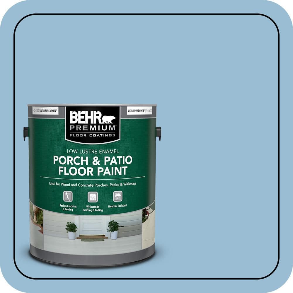 BEHR PREMIUM #PPU14-11 Textured Low-Lustre Enamel Interior/Exterior Porch and Patio Anti-Slip Floor Paint