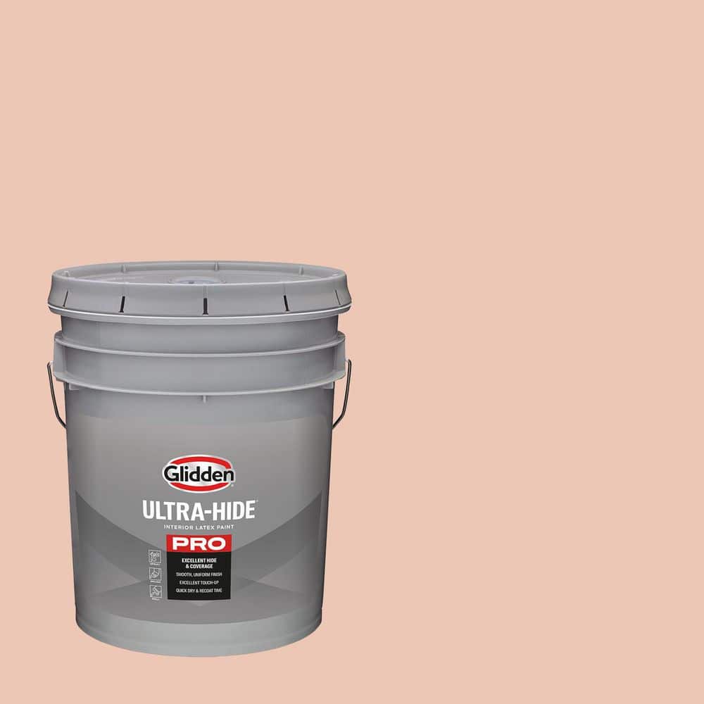 Glidden Ultra-Hide 1 gal. PPG1199-3 Spiced Orange Eggshell Interior Paint