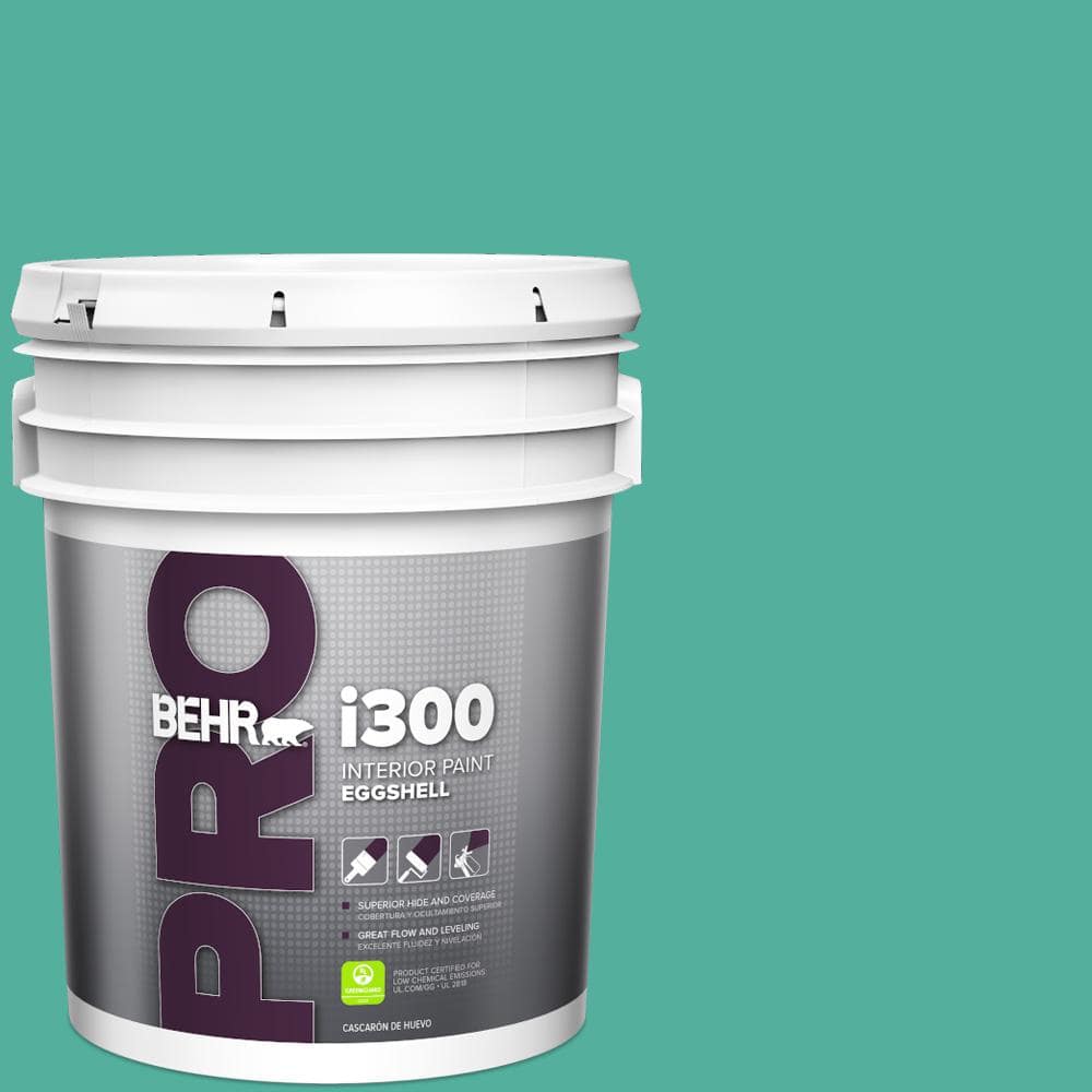 BEHR PRO 5 gal. #P440-5 Water Park Eggshell Interior Paint