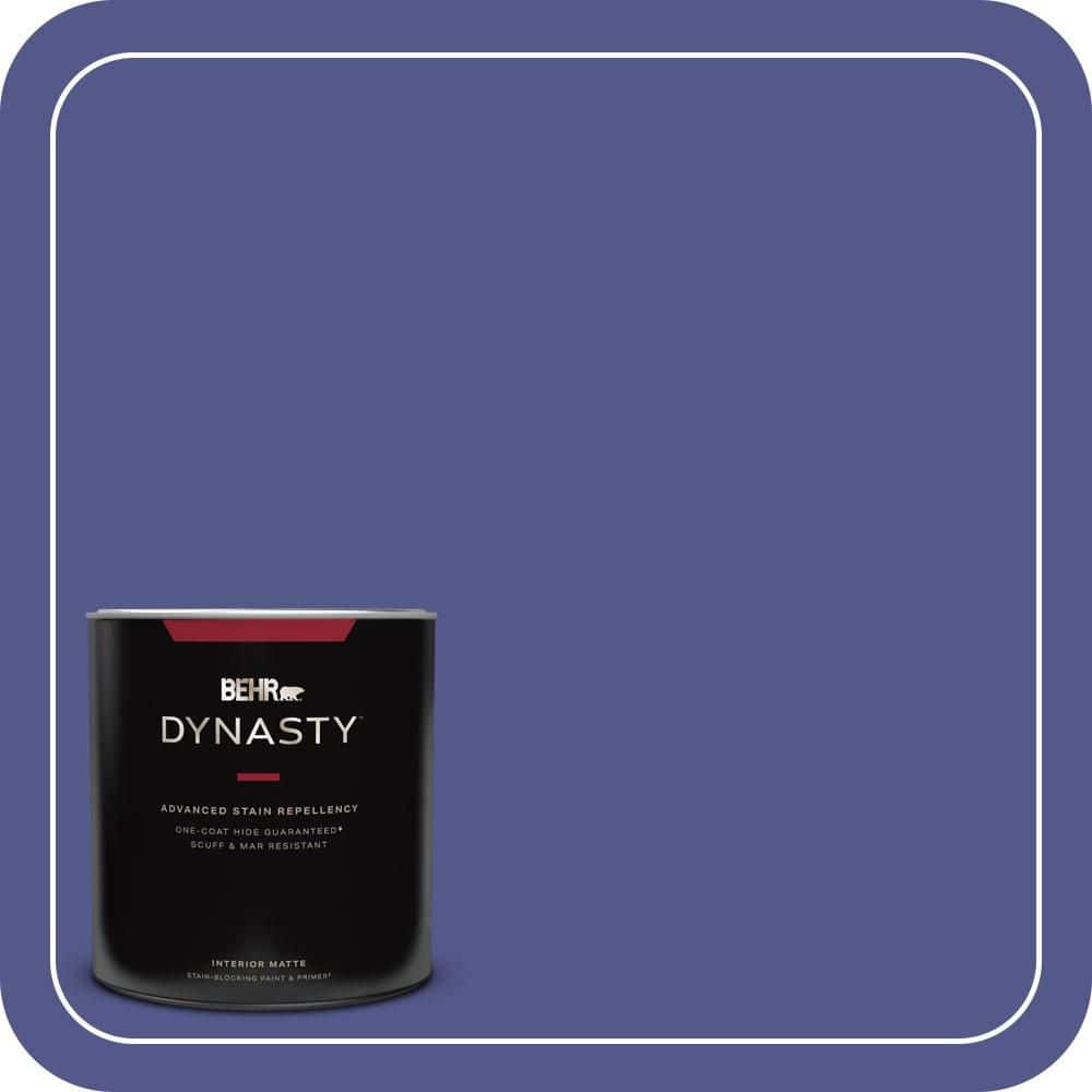 BEHR DYNASTY 1 qt. #620B-7 Wild Elderberry Matte Interior Stain-Blocking Paint and Primer