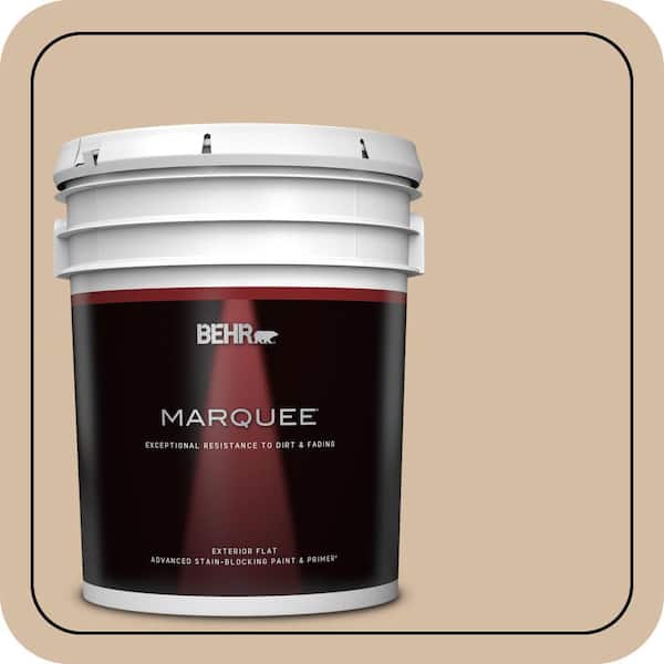 BEHR PREMIUM PLUS Home Decorators Collection #HDC-SM14-3 Concept Beige Flat Interior/Exterior Paint & Primer Color Sample (3)