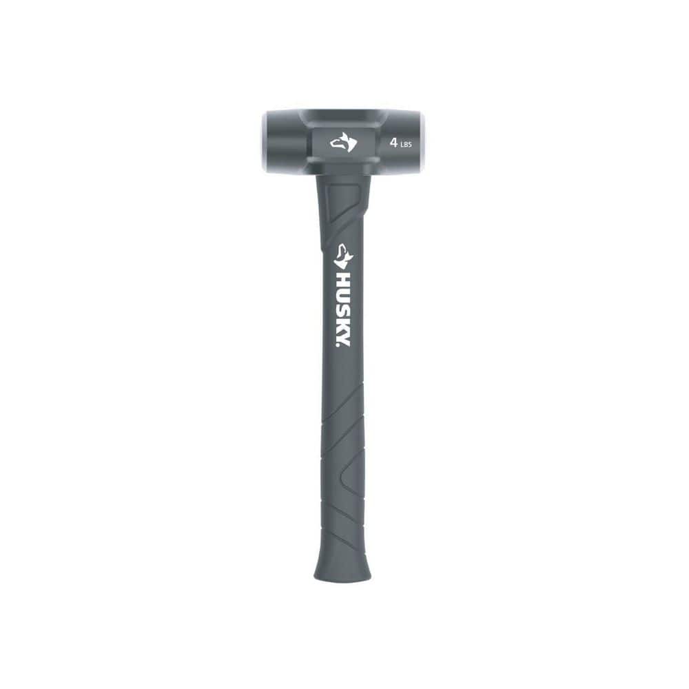 Husky 4 lb. Engineer Hammer with 14 in. Fiberglass Handle