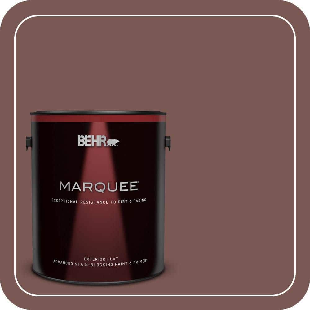 BEHR MARQUEE 1 gal. #700B-6 Sequoia Dusk Flat Exterior Paint & Primer (1)