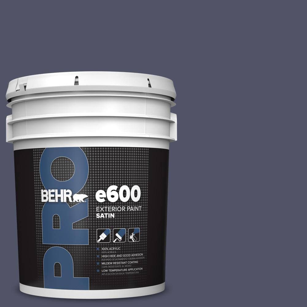BEHR PRO 5 gal. #S560-7 Lap of Luxury Satin Exterior Paint