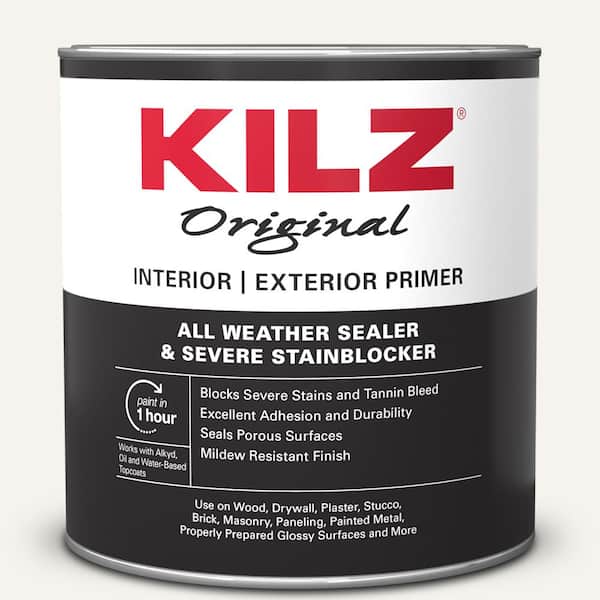KILZ Original 1 qt. White Oil-Based Interior and Exterior Primer, Sealer, and Stain Blocker (2)