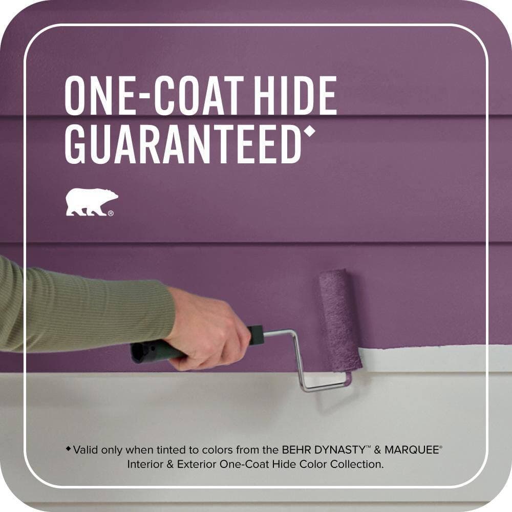 BEHR MARQUEE 1 gal. #S-G-680 Raspberry Mousse Flat Exterior Paint & Primer (3)
