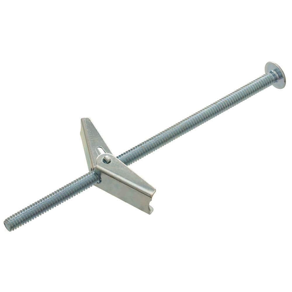 Everbilt 1/4 in. 5 in. Zinc-Plated Toggle Bolt with Round-Head Phillips Drive Screw