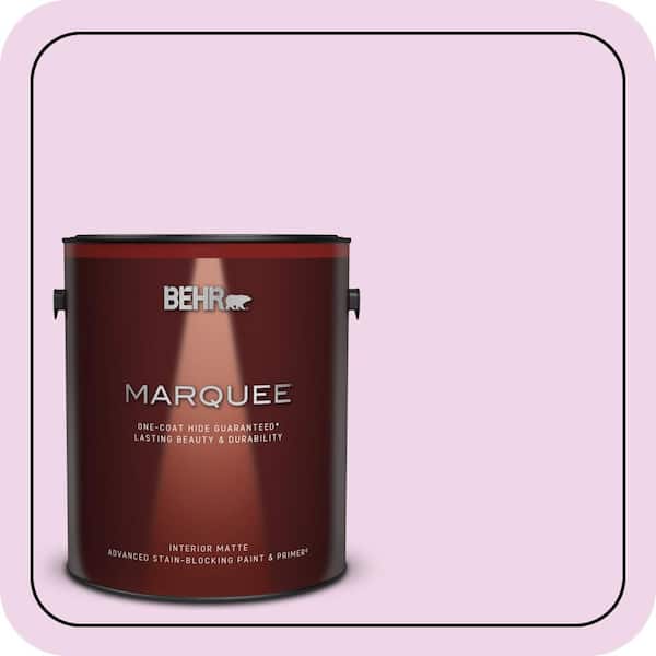 BEHR MARQUEE 1 gal. #P110-1 All Made Up Matte Interior Paint & Primer (2)