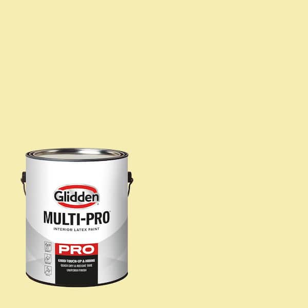 Glidden Multi-Pro 1 gal. PPG1212-3 Sunbeam Ultra Flat Interior Paint (2)