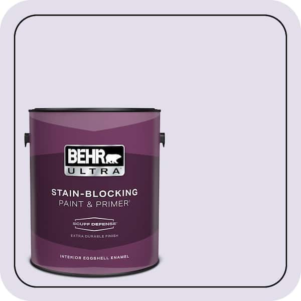 BEHR ULTRA 1 gal. #M560-1 Sweet Bianca Extra Durable Eggshell Enamel Interior Paint & Primer (2)
