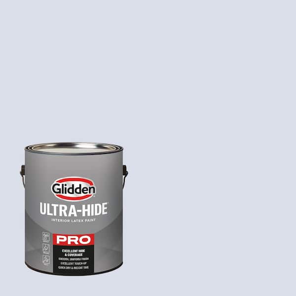 Glidden Ultra-Hide 1 gal. PPG1245-2 Pale Lilac Satin Interior Paint (2)
