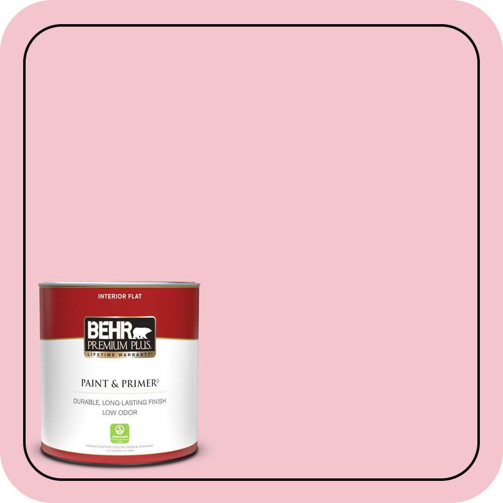 BEHR PREMIUM PLUS #P150-2 Energetic Pink Enamel Low Odor & Primer