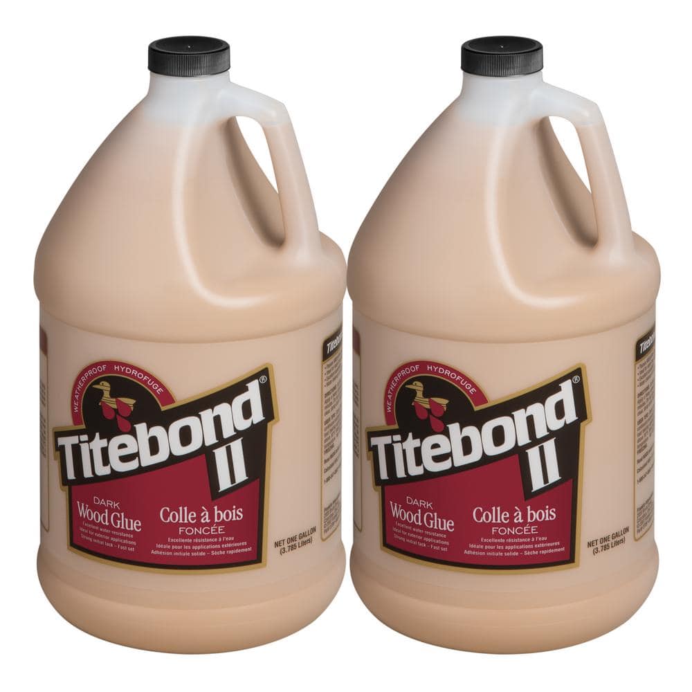 Titebond II 1-Gal. Dark Wood Glue (2-Pack)