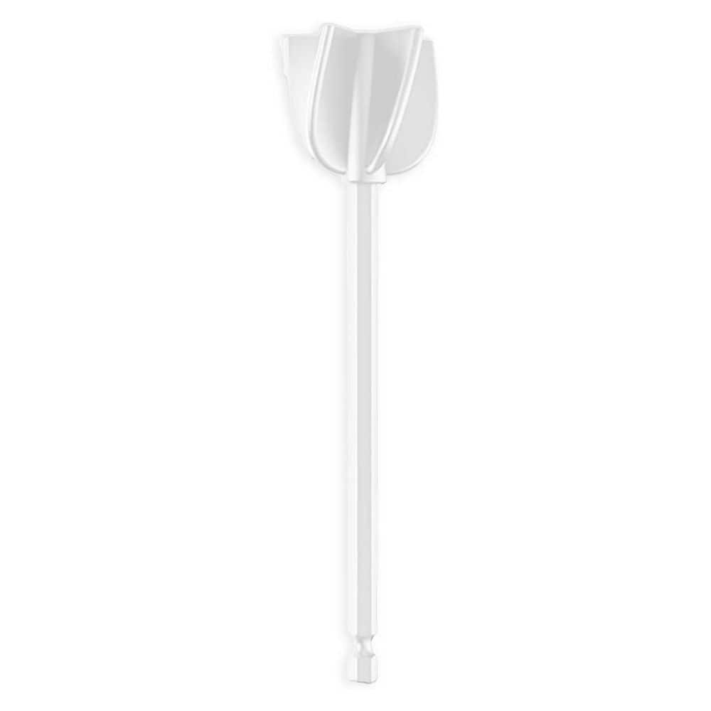 KIWDZFU White Helix Paint Mixer Drill Attachment Epoxy Paddle for Plaster Render Paint Cement Mixing (1)