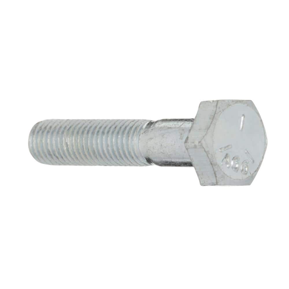 Everbilt .-28 tpi . Zinc-Plated Grade-5 SAE Hex-Head Cap Screw /Pack) (3)
