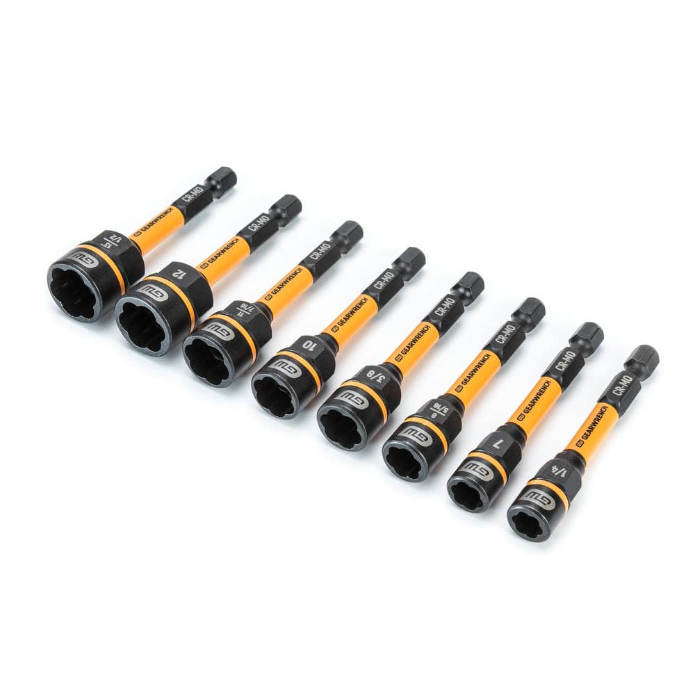 GEARWRENCH Bolt Biter Nut Extractor and Driver Set (8-Piece) (3)