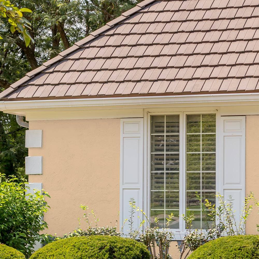 BEHR PREMIUM 1 gal. #M270-3 Cream Custard Elastomeric Masonry, Stucco and Brick Exterior Paint (4)