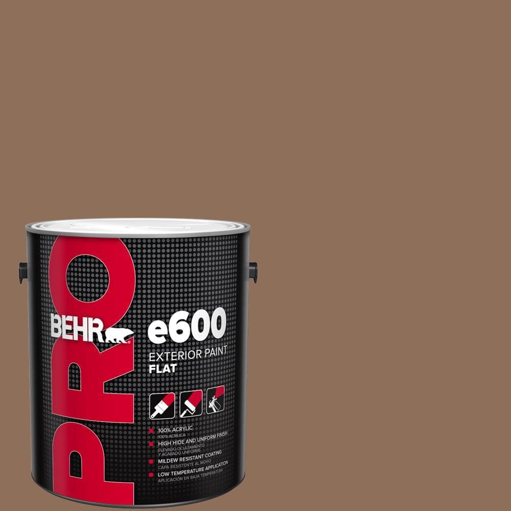 BEHR PRO 1 gal. #250F-6 Pepper Spice Flat Exterior Paint