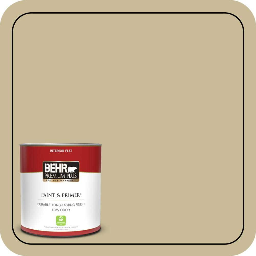BEHR PREMIUM PLUS #PPU8-09 Tea Bag Enamel Low Odor & Primer (1)
