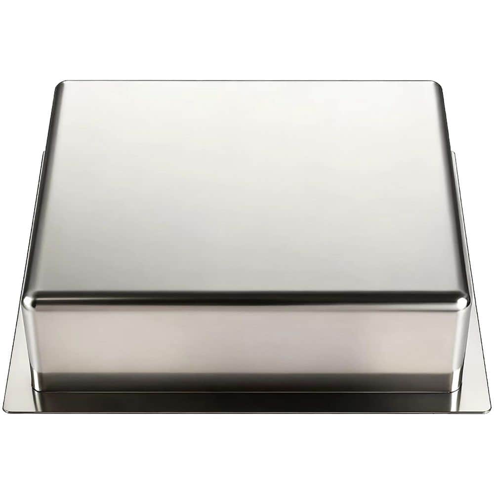Golden Vantage HEX 14 in. W x 12 in. H x 4 in. D Stainless Steel Shower Niche Set of 1-Piece in Silver (3)