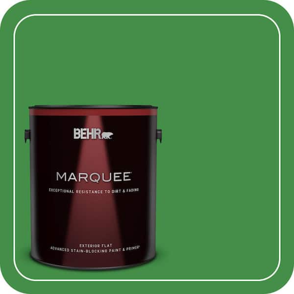 BEHR MARQUEE 1 gal. #P390-7 Park Picnic Flat Exterior Paint & Primer (2)