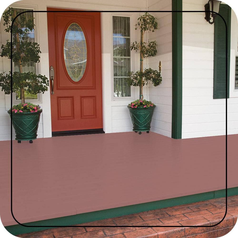 BEHR PREMIUM #S150-4 Low-Lustre Enamel Interior/Exterior Porch and Patio Floor Paint (2)