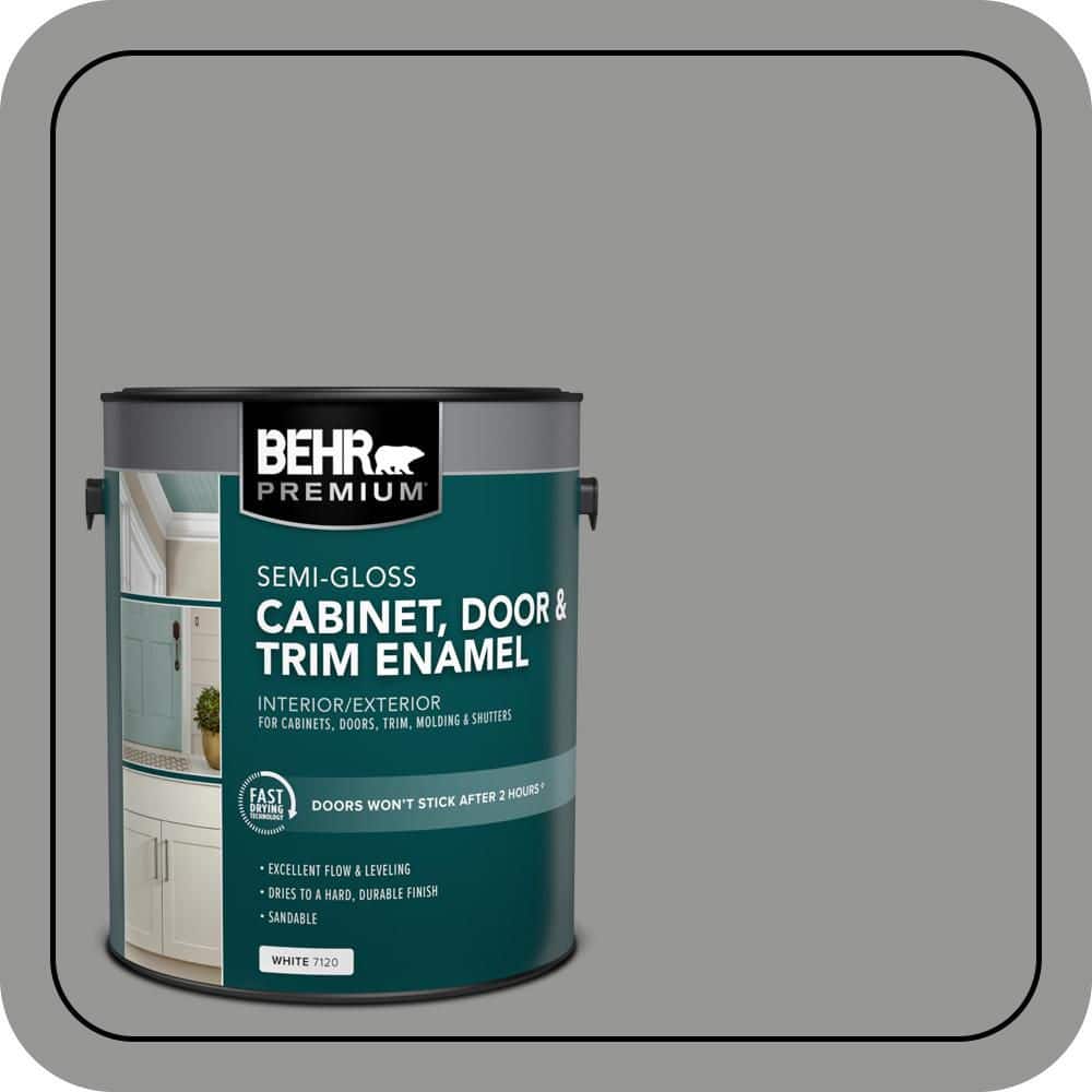 BEHR PREMIUM #PPU24-19 Enamel Interior/Exterior Cabinet, Door & Trim Paint (1)