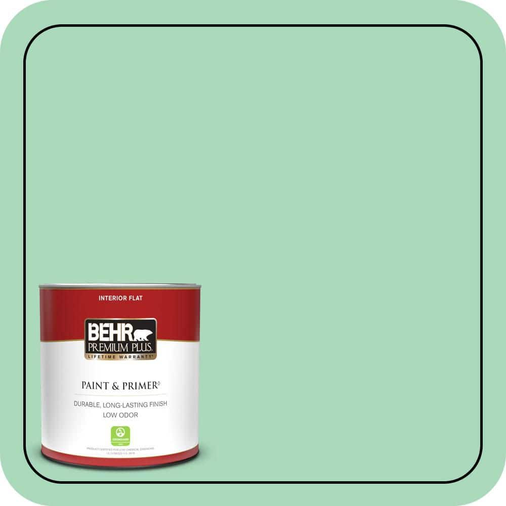 BEHR PREMIUM PLUS #P410-3 Shanghai Jade Flat Low Odor & Primer