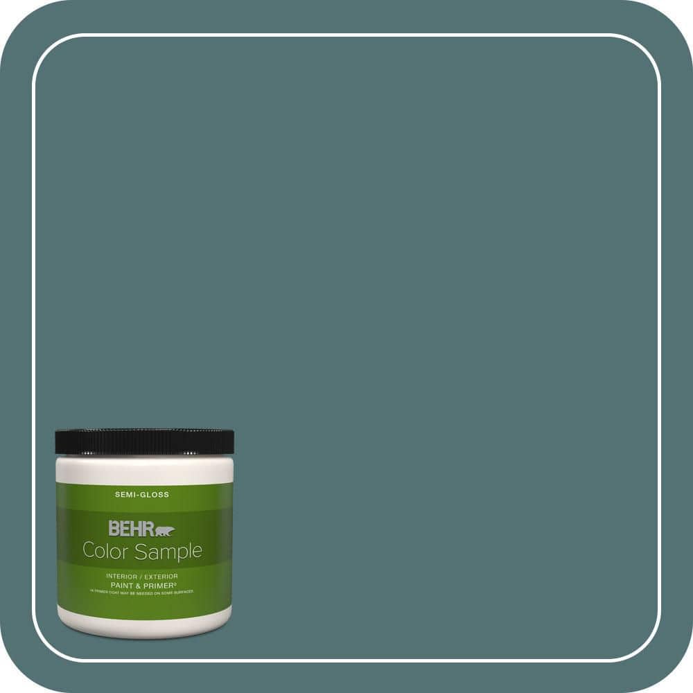 BEHR PREMIUM PLUS #PPU13-02 Juniper Berries Enamel Interior/Exterior Paint & Primer Color Sample (1)