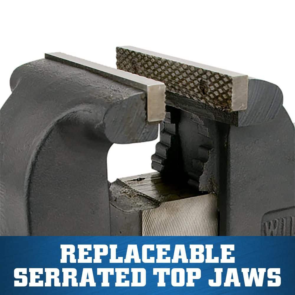 Wilton WS5 5 in. Shop Vise 3 in. Throat Depth (3)