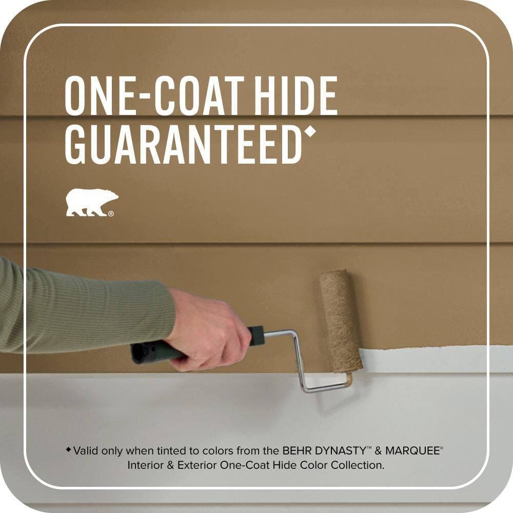 BEHR MARQUEE 1 gal. #N290-7 Marrakech Brown Flat Exterior Paint & Primer (3)
