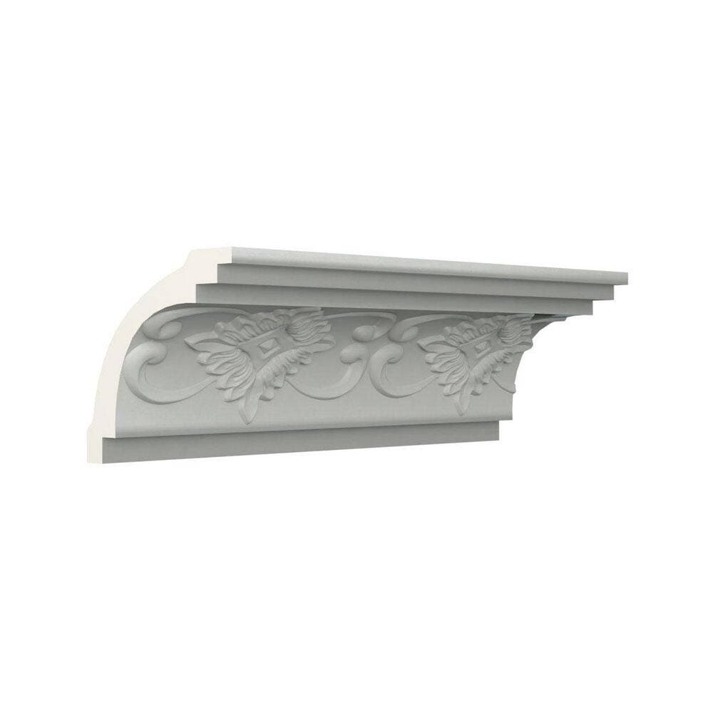 Ekena Millwork Terrel 3.125 in. D x 4.5 in. W x 96 in. L Polyurethane Crown Moulding (2)