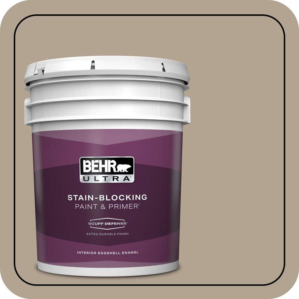 BEHR ULTRA 5 gal. #T11-7 Fretwire Extra Durable Eggshell Enamel Interior Paint & Primer