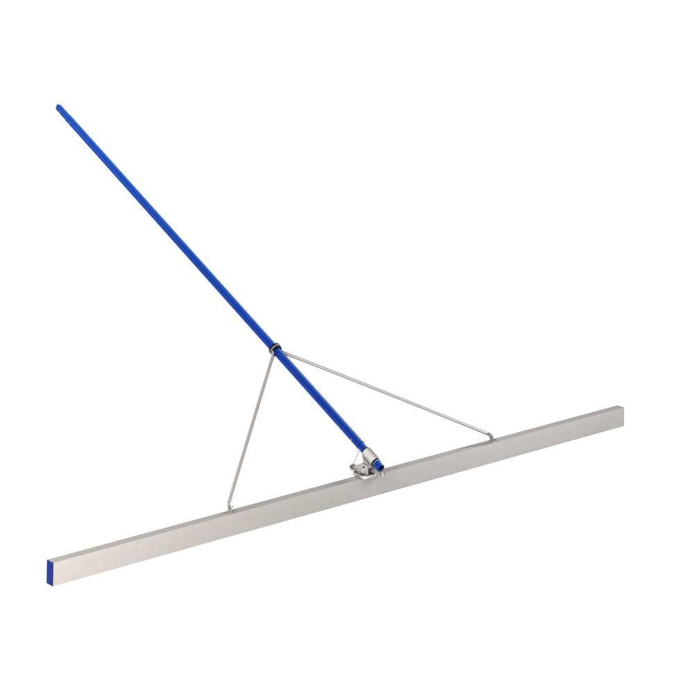 Bon Tool 12 ft. x 4 in. x 2 in. Magnesium Super Flat Paver Straightedge with Rite-Height Bracket (1)