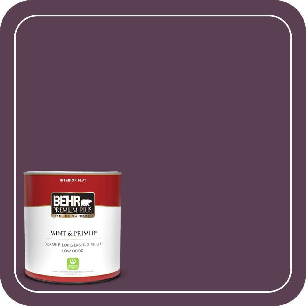 BEHR PREMIUM PLUS #PPU17-03 Vixen Enamel Interior/Exterior Paint & Primer Color Sample (1)
