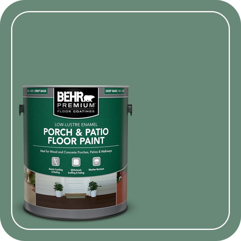 BEHR PREMIUM #PPF-35 Low-Lustre Enamel Interior/Exterior Porch and Patio Floor Paint (1)