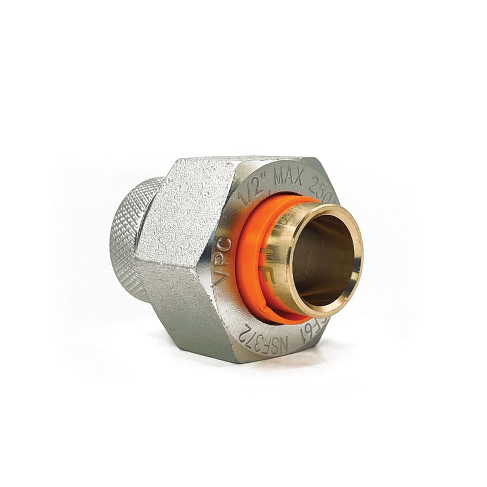 Everbilt 1/2 in. Galvanized Steel FIP x Sweat Dielectric Union (2)