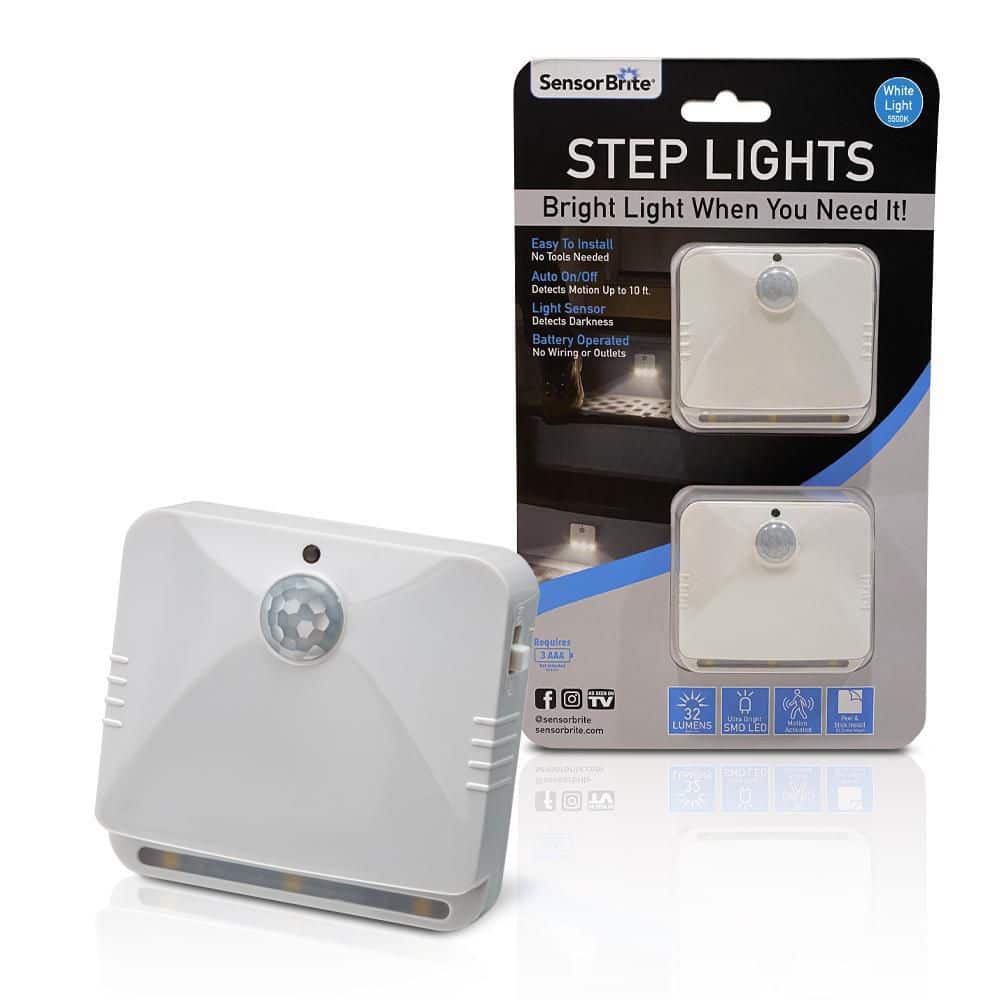 Sensor Brite Step Lights Sensor Motion Activated 4 Watt LED Night Light (2-Pack) (4)