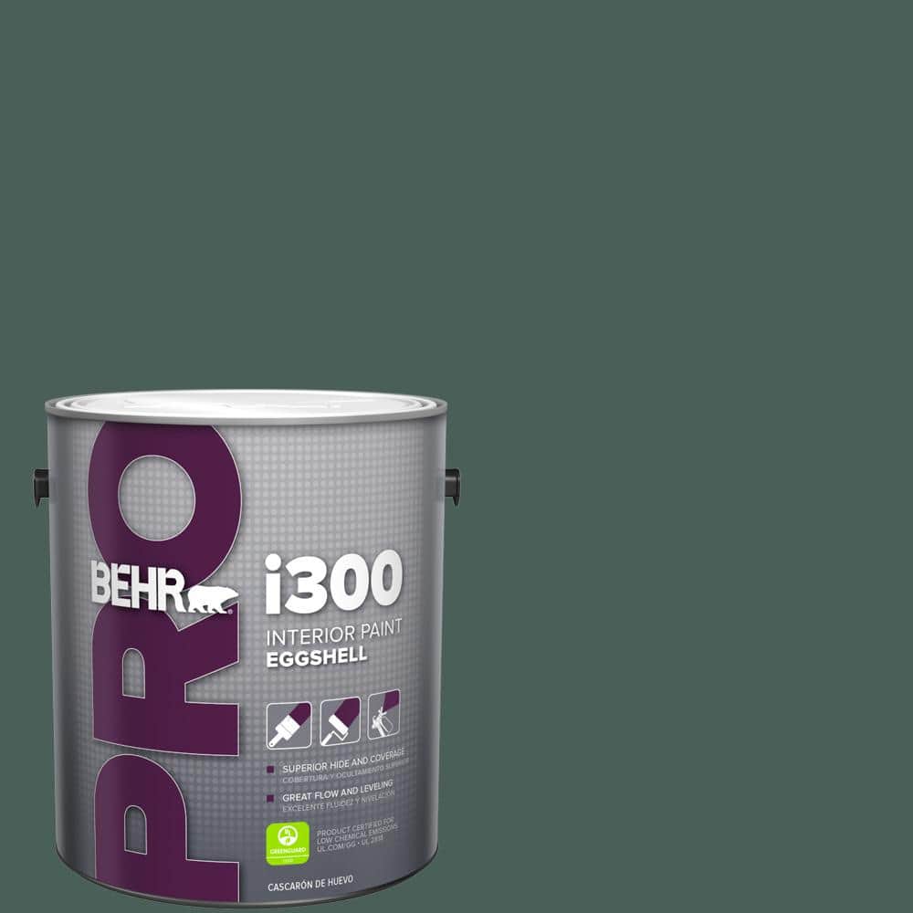 BEHR PRO 1 gal. #ICC-86 New Hunter Eggshell Interior Paint