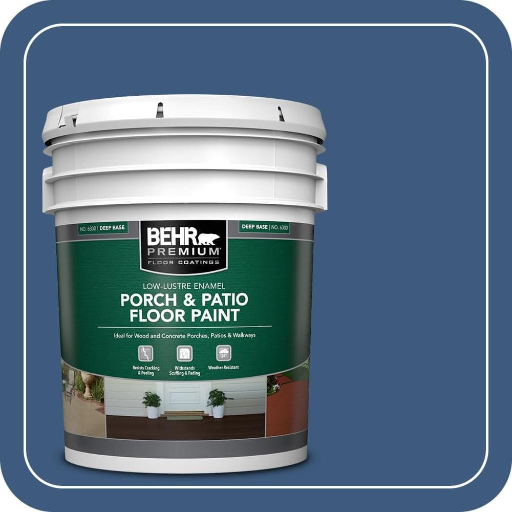 BEHR PREMIUM #M520-7 Low-Lustre Enamel Interior/Exterior Porch and Patio Floor Paint (1)