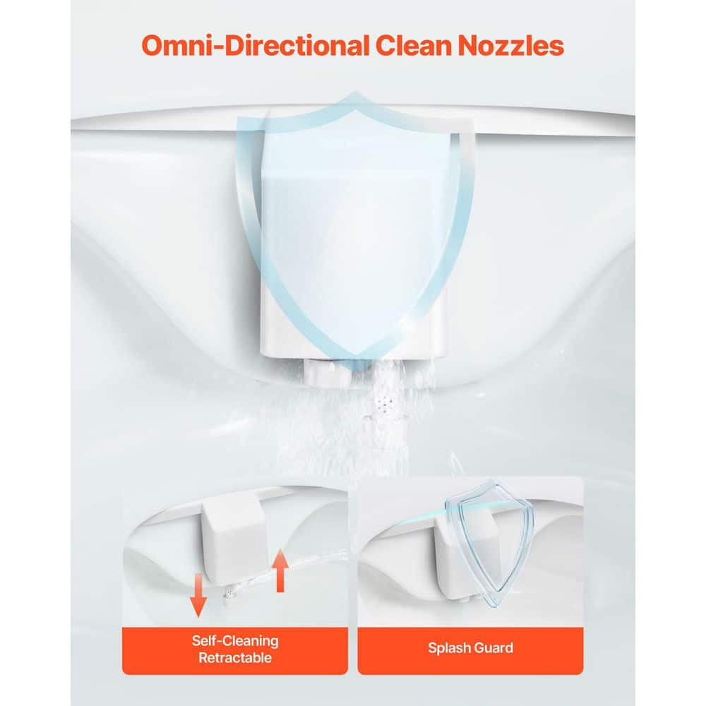 VEVOR Self-Cleaning Bidet Toilet Seat Attachment, Attachable Bidet System Bidet Attachment with Dual Nozzles 2025 update (2)