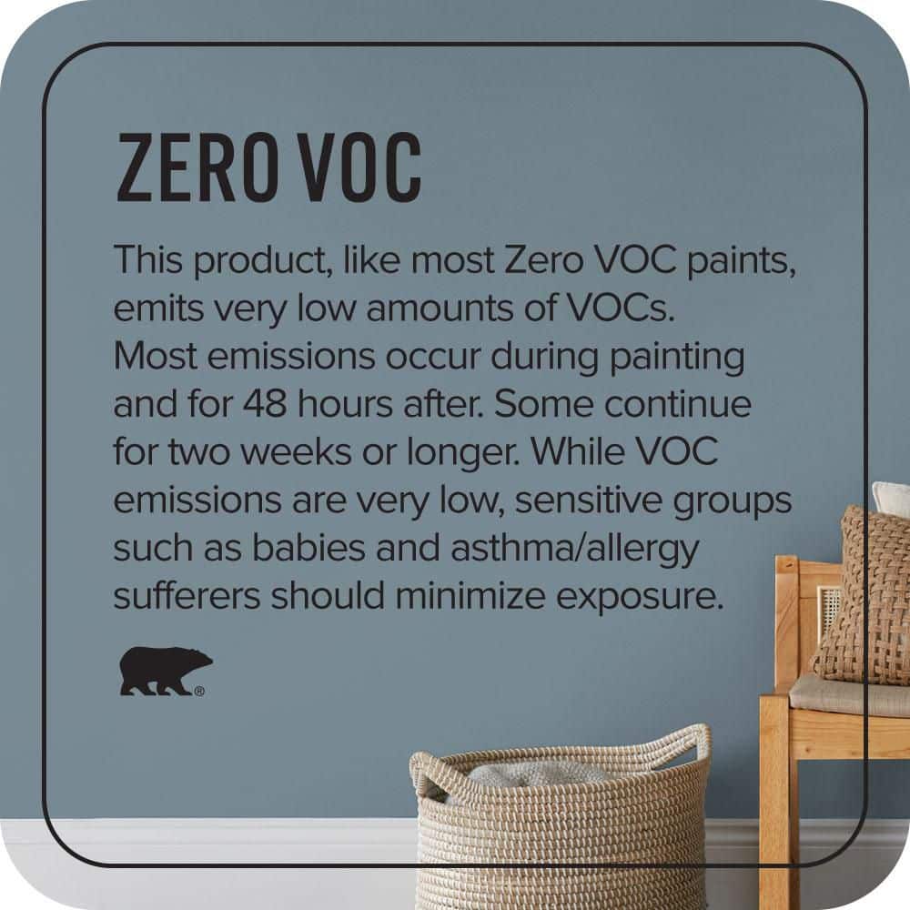 BEHR PREMIUM PLUS 1 gal. #N480-5 Adirondack Blue Eggshell Enamel Low Odor Interior Paint & Primer (4)