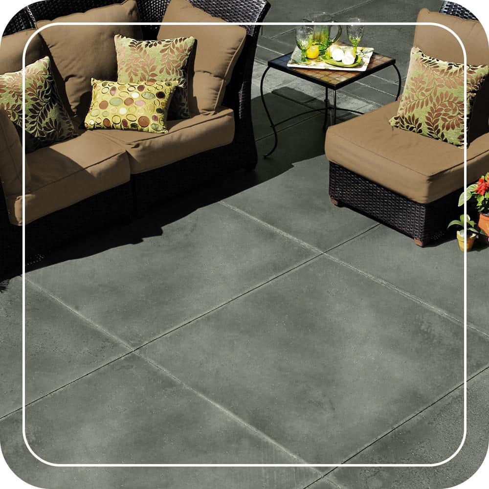 BEHR PREMIUM 1 gal. #DCS-818 Granite Green Semi-Transparent Flat Interior/Exterior Decorative Concrete Stain (4)