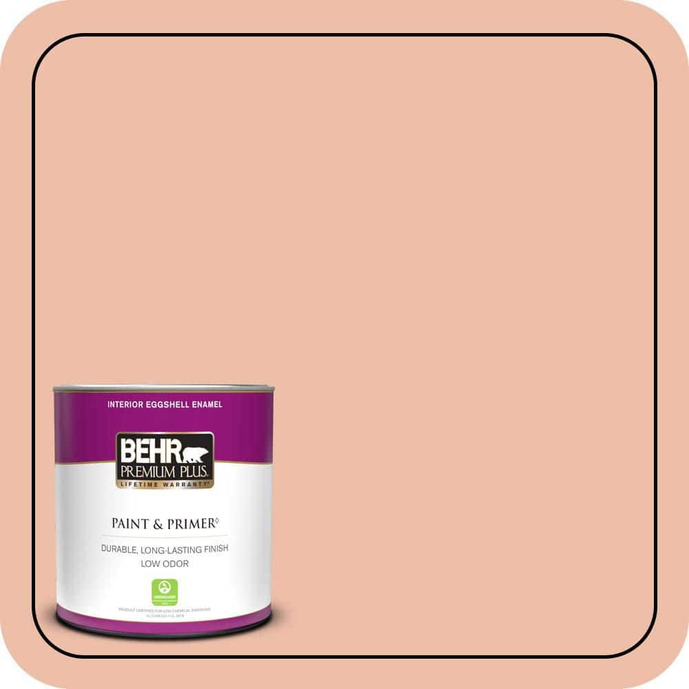 BEHR PREMIUM PLUS #BIC-03 Veronese Peach Enamel Low Odor & Primer (1)